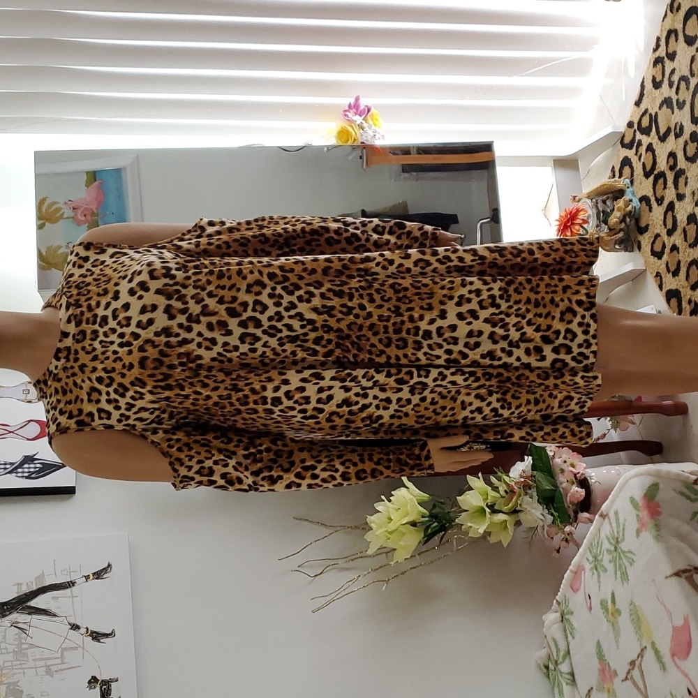 SIMPLY RUBY Animal print Dress